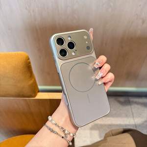 เคสเคลือบแม่เหล็กแบบฝ้ากระจก Corning <span class=keywords><strong>ราคา</strong></span>โรงงานขายส่งขายดี สำหรับ iPhone 17 16~11 แปลงเป็นรุ่น 17 - Product Image 3