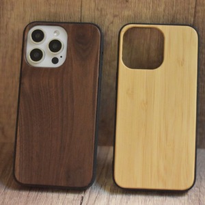 Étui de téléphone en bois ultra-fin pour 15 Pro Max 16 17 - <span class=keywords><strong>Coque</strong></span> de protection en bambou antichoc en bois massif - Product Image 4