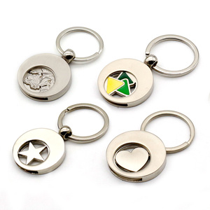 Custom Anime Enamel Metal Keychain with Lovely Cat Design White and Black Colors Waterproof Custom Logo