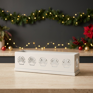 Portavelas de Metal Blanco Hecho a Mano, Moderno, Duradero, con Diseño Recortado Personalizado, para Decoración del Hogar, Venta al Por Mayor - Product Image 6
