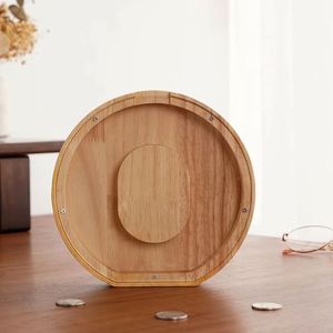 Hucha de madera con 26 letras del alfabeto, adorno de escritorio para ahorrar monedas, decoración del hogar para niños - Product Image 6
