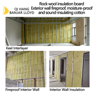 Paneles Sándwich de Lana de Roca Modernos Personalizables, Paneles Metálicos de Aislamiento Ignífugo para la Construcción de Edificios y Almacenes - Product Image 3