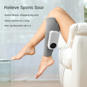 Masseur de pieds, mollets et jambes pour usage domestique avec fonction de minuterie, physiothérapie pour varices, pression d'air, compresse chaude, personnalisation de cadeau - Product Image 2