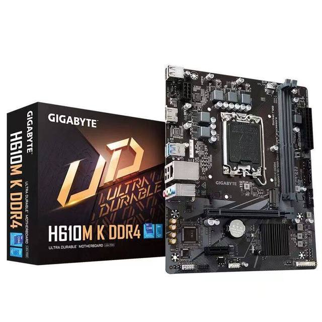 Brand New H610M DDR4 LGA1700 M ATX Desktop Motherboard Intel H610 for 12-14 Gen Intel Processor 64GB Double Channel SATA PCIe4.0