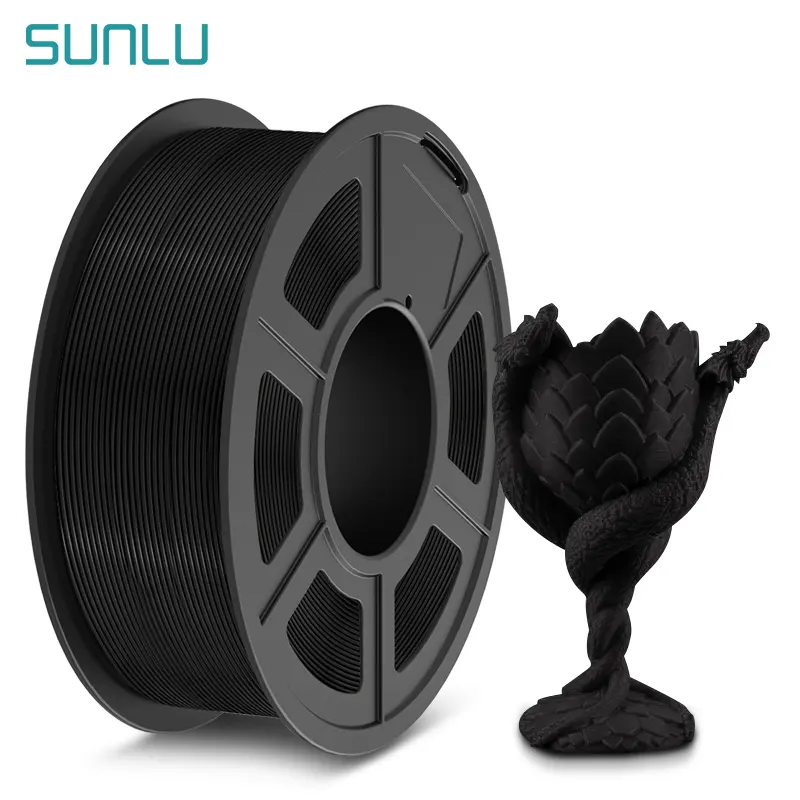 SUNLU hyper big roll pla filament 1.75mm 3kg grey white pla filament filament 3d pla
