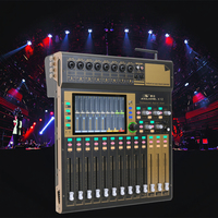 Console de Mixage Audio Numérique Professionnelle à Écran Tactile 7 Pouces, 12 et 16 Canaux pour Sonorisation de Scène, Équipement Amélioré