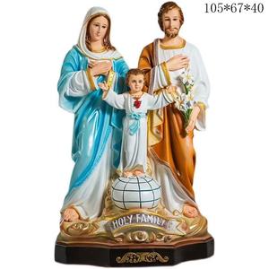 Statue de Jésus de la Divine Miséricorde en fibre de verre, peinte à la main, taille réelle, sculpture religieuse pour la décoration d'église - Product Image 4