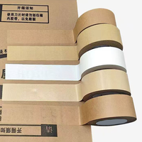 Ruban adhésif en papier kraft renforcé de fibre de verre, résistant à la chaleur, écologique, imperméable, haute température, personnalisé