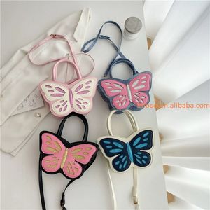 Fabrika Fiyatı Çanta Kelebek Desenli Moda Küçük El Çantası PU Deri Yüksek Kaliteli Çanta Parti Çapraz Askılı Omuz Çantası Kadın - Product Image 4