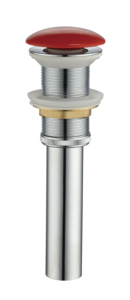 Vidange de lavabo en céramique pour hôtels, avec ou sans trop-plein, disponible en différentes couleurs - Product Image 6