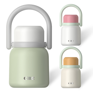 Termo <span class=keywords><strong>Xile</strong></span> de 2L de Acero Inoxidable con Aislamiento Térmico de 6 a 12 Horas, Diseño Moderno, Lonchera al Vacío con Asa y Cuchara Grande - Product Image 1