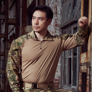 Quần áo chiến thuật Gen3 ếch phù hợp với đồng phục de combate chiến thuật phù hợp với người đàn ông <span class=keywords><strong>Multicam</strong></span> ngụy trang đồng phục an ninh đồng phục ếch chiến thuật - Product Image 3
