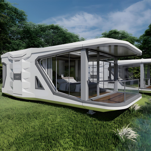 Casa Cápsula Inteligente Personalizable para Exteriores, Vivienda Móvil Eficiente y Elegante para Villa o Parque - Product Image 4