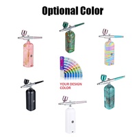 Mini compresseur d'air pour maquillage, livraison gratuite, compresseur de gâteau, spray, aérographe, kit de maquillage avec mini compresseur d'air, étiquette privée
