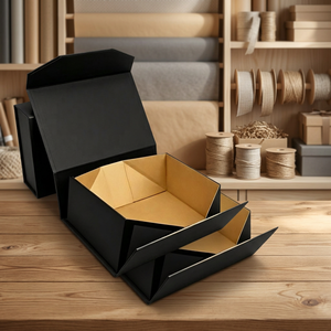 Custom Biodegradable 2mm Thick Rigid <b>Square</b> Paperboard Gift Box Matt Lamination Magnetic Closure Paperboard Liner Custom Logo - Product Image 6