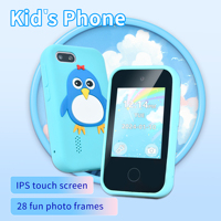 Nuevo Mini Teléfono Móvil Inteligente de Juguete para Niños, Eléctrico y Adorable, con Pantalla Táctil y Cámara, de Última Tendencia