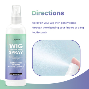 Kit de perruques pour le soin des perruques Shampooing et revitalisant pour perruques synthétiques sans sulfate - Product Image 5