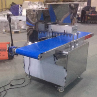 Machine automatique de dépose de biscuits, machine à fabriquer des biscuits, machine de formage de biscuits à double couleur avec découpe au fil
