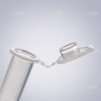 Tube de microcentrifugation en plastique de 0,6 ml, consommables de laboratoire professionnels pour les instituts de recherche, les laboratoires biotechnologiques