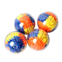 Jouet de puzzle 3D, puzzle de balle de labyrinthe de mémoire, cadeaux pour enfants et adultes - Jeu de défis difficiles à faible difficulté, petites balles, jeux de réflexion