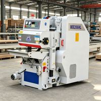 Nouvelle dégauchisseuse industrielle double face robuste pour le travail du bois, à tête de coupe droite, haute efficacité, certifiée CE