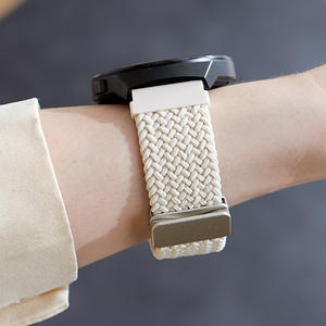 สายรัดที่สามารถปรับได้20มม. 22มม. ผ้าไ<span class=keywords><strong>น</strong></span>ลอ<span class=keywords><strong>น</strong></span>ยืดหยุ่นระบายอากาศได้ดีสายรัดปิดแม่เหล็กสำหรับผู้ชาย<span class=keywords><strong>ผู้หญิง</strong></span> - Product Image 2