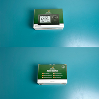 Horloge numérique de bureau FAJ-101 avec support multilingue, design islamique, fonction Azan et lecteur Coran, pour la prière et la gestion du temps