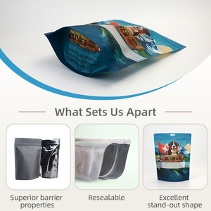 Busta Barriera Aroma e Umidità con Chiusura a Zip Richiudibile, Tacche a Strappo Facile e Foro per Appendere per Alimenti per Animali Domestici - Product Image 2