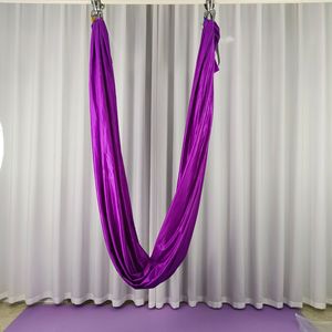 Hamac de yoga <span class=keywords><strong>aérien</strong></span> anti-gravité large de 2,8 x 5 m à bas <span class=keywords><strong>prix</strong></span> en Chine, avec <span class=keywords><strong>tissu</strong></span> micro-élastique pour le yoga <span class=keywords><strong>aérien</strong></span> - Product Image 4