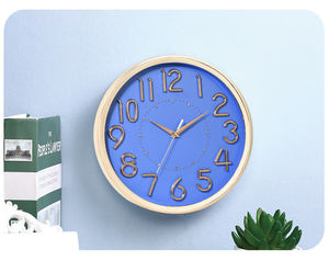 Reloj <span class=keywords><strong>de</strong></span> Pared <span class=keywords><strong>de</strong></span> Cuarzo <span class=keywords><strong>de</strong></span> 30 CM (12 Pulgadas) con Diseño Art Deco, Silencioso, para Colgar en el Balcón/Patio - Product Image 3