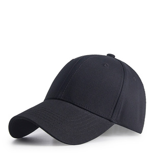 Gorras de béisbol de estilo clásico para hombre y mujer, gorras de béisbol de algodón liso, color negro y gris, ajustables, con visera deportiva, envío rápido - Product Image 2