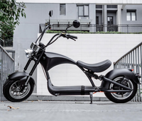 M1P Entrepôt UE 2000W 30AH Batterie EEC COC 65km/h E Chopper Scooter électrique Citycoco pour adultes