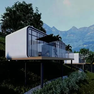 20ft 40ft Stackable Container House Hotel Villa Modular Prefab Luxury Home - Product Image 1