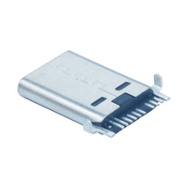 Conector macho USB tipo C 9P Placa de hundimiento de cabeza macho SMT