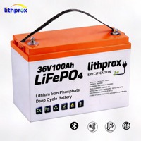 Batterie pour fauteuil roulant pliable 36V100AH 3.6KWh Lithium Iron Phosphate LFP Plug and Play Résistante aux chocs pour fauteuil roulant électrique