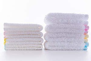 <span class=keywords><strong>Serviette</strong></span> pour bébé nouveau-né personnalisée en coton 100% blanc brodée, <span class=keywords><strong>serviette</strong></span> pour les mains des enfants avec logo - Product Image 5