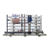Stations balnéaires insulaires système de dessalement d'eau de mer usine portable eau salée saumâtre faisant boire 30,000 litres équipement