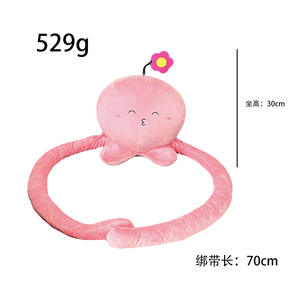 2025 New Arrival Popular Pink Octopus Funny <b>Plush</b> Toy Cute <b>Pillow</b> <b>Plush</b> Toys - Product Image 5