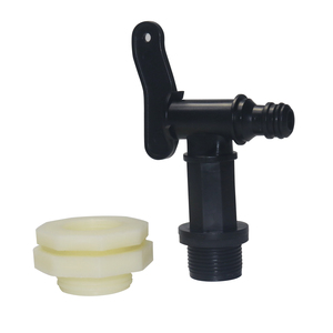 3/4 Inch Thread Plastic IBC Tank Tap Faucet Adapter Garden Irrigation <strong>Hose</strong> Connector Replacement Water Valve - Product Image 4