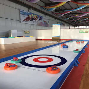 Planche de curling ZSPE pour une personne, pour présentoirs mobiles de curling, comme piste de curling synthétique - Product Image 3