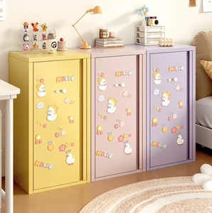 Armario de Almacenamiento de Gran Capacidad, de Hierro, con Puertas Abatibles, para Sala de Estar, Mueble para el Hogar, Diseño Moderno, Altura Ajustable, para Papelería 3 - Product Image 6