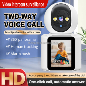 <b>Wireless</b> Home <b>Security</b> <b>Camera</b> CMOS Sensor 3MP 360 Wide Angle Night Vision <b>Indoor</b> PTZ 2-way Audio Pet Dog Cat Baby Monitor - Product Image 5