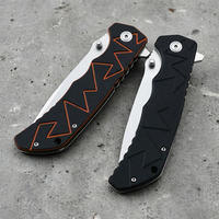 Couteau pliant EDC 8,8 pouces Bestseller en acier 5Cr13 avec manche G10, clip ceinture à roulement, outil portable pour camping en extérieur, qualité industrielle OEM