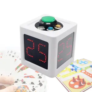 YIZHI Portable facile à utiliser AA alimentation par batterie minuterie de poker avec fonction de compte à rebours de 20 30 secondes horloge de tir de poker