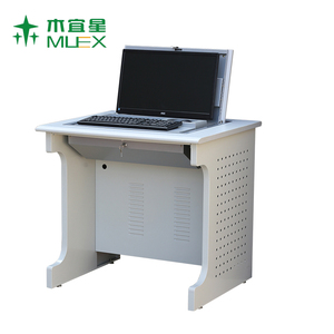 Meubles scolaires modernes, table d'<span class=keywords><strong>ordinateur</strong></span> à écran LCD double inclinable, extensible, pour salle de classe, studio d'enregistrement, médias - Product Image 1