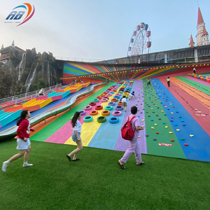 Thu hút trẻ em tùy chỉnh Công viên giải trí và công viên chủ đề cưỡi trẻ em khác nhau Công viên trượt đầy màu sắc để bán - Product Image 6