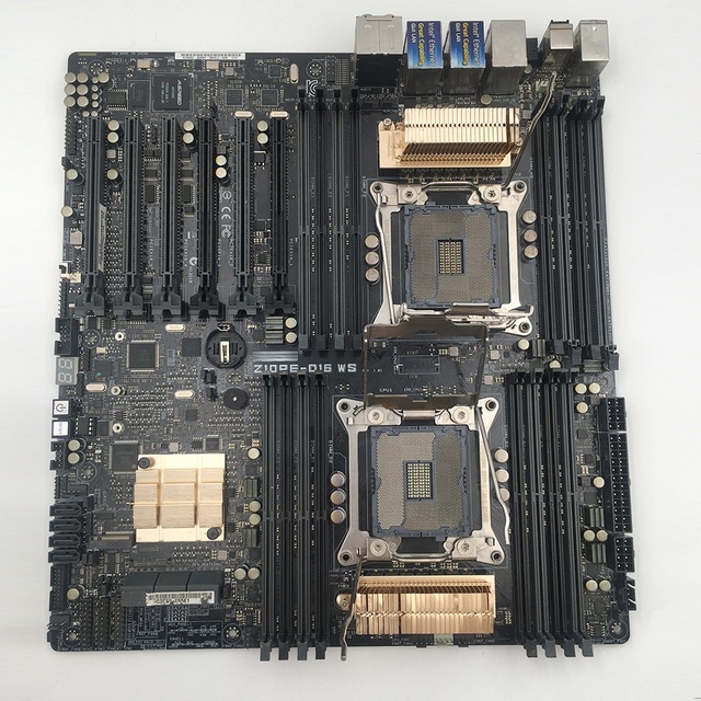 For Asus Z10PE-D16 WS Z10PE-D8 WS Workstation Motherboard 2011-3 C610 X99 LGA2011
