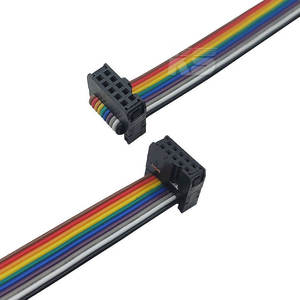 ขั้วต่อ IDC ตัวเมียขนาด 2.54 มม. สายแบนแบบเรนโบว์ สายริบบิ้นแบบแบน - Product Image 2