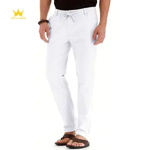 Pantalon chino mince et confortable pour hommes, simple et beau, supportant une variété de couleurs personnalisées