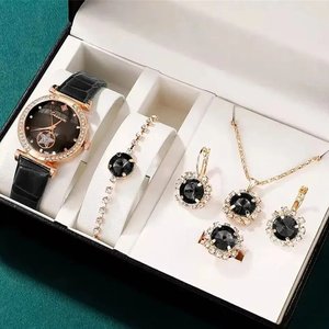 Coffret Cadeau Montre et Bracelet LP37 pour la Saint-Valentin, Sensation Haut de Gamme, Coffret Cadeau Créatif Transfrontalier pour Petite Amie Noël - Product Image 1